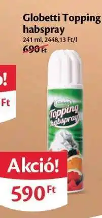 EcoFamily Globetti Topping habspray ajánlat