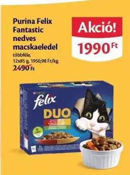 EcoFamily PURINA FELIX FANTASTIC NEDVES MACSKAELEDEL ajánlat
