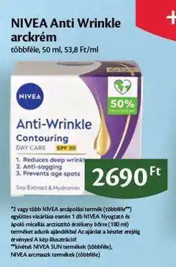 EcoFamily NIVEA Anti Wrinkle arckrém ajánlat
