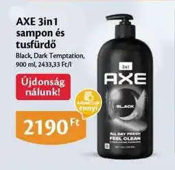 EcoFamily AXE 3in1 sampon és tusfürdő ajánlat