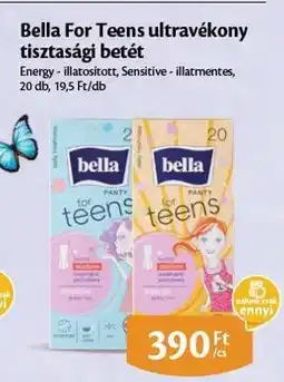EcoFamily Bella For Teens ultravékony tisztasági betét ajánlat