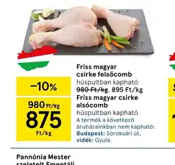 Tesco Friss magyar csirke felsőcomb ajánlat