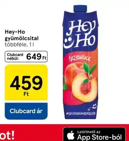 Tesco Hey-Ho Gyümölcsital ajánlat