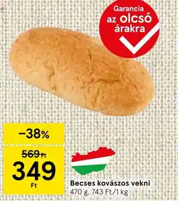 Tesco Becses kovászos vekni ajánlat