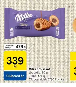 Tesco Milka croissant ajánlat
