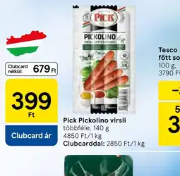 Tesco Pick Pickolino virsli ajánlat