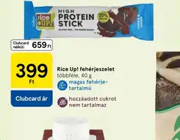 Tesco Rice Up! Fehérjeszelet ajánlat
