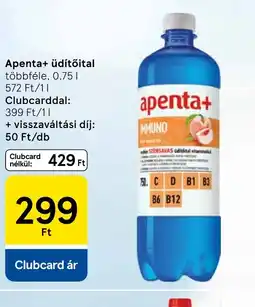 Tesco Apenta+ Üdítőital ajánlat