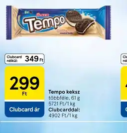 Tesco Tempo keksz ajánlat