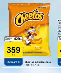 Tesco Cheetos kukoricasnack ajánlat
