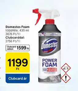 Tesco Domestos Foam ajánlat