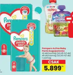 Spar Pampers Active Baby Pants Bugyipelenka ajánlat