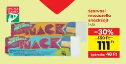 Spar Szarvasi mozzarella snacksajt ajánlat