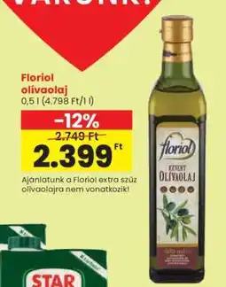 Spar Floriol olívaolaj ajánlat