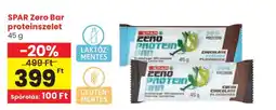Spar SPAR Zero Bar proteinszelet ajánlat