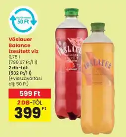 Spar Vöslauer Balance ízesített víz ajánlat
