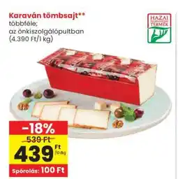 Spar Karaván Tömbsajt ajánlat