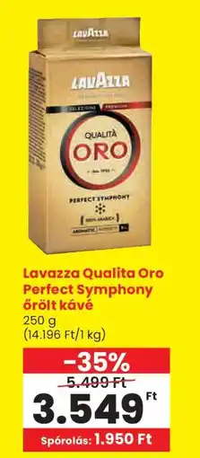 Spar LavAzza Qualità Oro Perfect Symphony őrölt kávé ajánlat