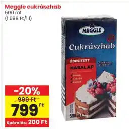 Spar Meggle cukrászhab ajánlat