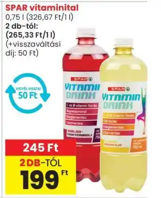 Spar SPAR vitaminitál ajánlat