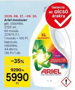Tesco ARIEL Mosószer ajánlat