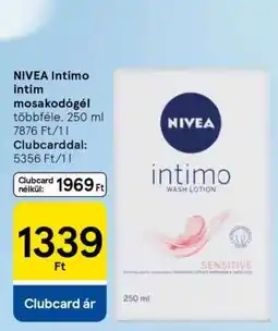 Tesco NIVEA INTIMO INTIM MOSAKODÓGÉL ajánlat