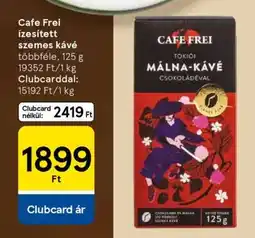 Tesco CAFE FREI Ízesített Szemes Kávé ajánlat