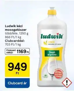 Tesco Ludwik kézi mosogatószer ajánlat