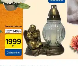 Tesco Temetői mécses ajánlat