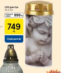 Tesco LED gyertya ajánlat