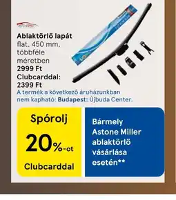 Tesco Ablaktörlő lapát ajánlat