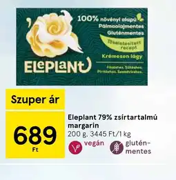 Tesco Eleplant 79% zsírtartalmú margarin ajánlat