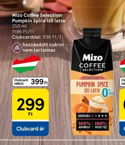 Tesco Mizo Coffee Selection Pumpkin Spice ízű latte ajánlat