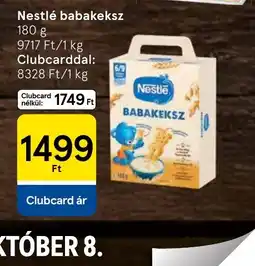 Tesco Nestlé babakeksz ajánlat