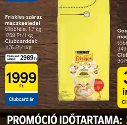 Tesco Friskies száraz macskaeledel ajánlat