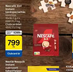 Tesco Nescafé 3in1 ajánlat
