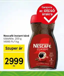 Tesco Nescafé instant kávé ajánlat
