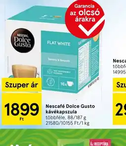 Tesco Nescafé Dolce Gusto kávékapszula ajánlat