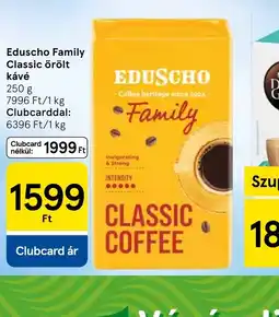 Tesco Eduscho Family Classic őrölt kávé ajánlat