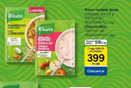 Tesco Knorr instant leves ajánlat