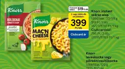 Tesco Knorr instant száraz alap ajánlat