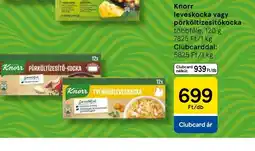 Tesco Knorr leveskocka vagy pörköltízűkocka ajánlat