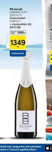 Tesco BB pezsgő ajánlat