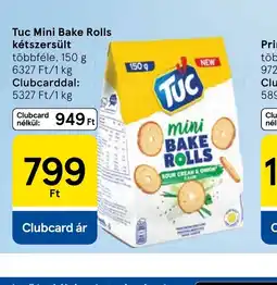 Tesco Tuc Mini Bake Rolls ajánlat