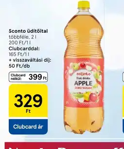 Tesco Sconto Üdítőital ajánlat