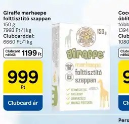 Tesco Giraffe marhaepe folttisztít szappan ajánlat