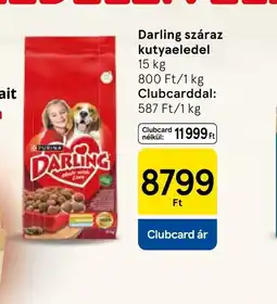 Tesco Darling száraz kutyaeledel ajánlat