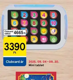 Tesco Mini tablet ajánlat