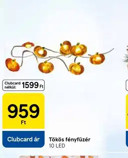 Tesco Tökös fényfüzér ajánlat