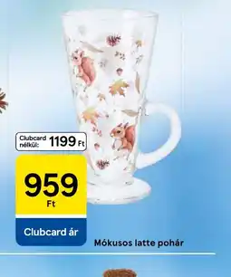Tesco Mkusos latte pohár ajánlat